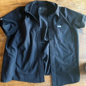 Figs black scrub set